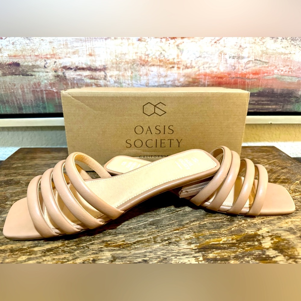 🌸Bohme ~ Oasis Society ~ Nude Sandal.